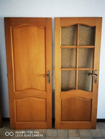 3 Voleiken binnendeuren totaalprijs voor 3 stuks beschikbaar voor biedingen