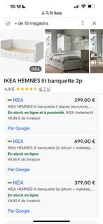 Lit ikea, Enfants & Bébés, Chambre d'enfant | Chambres d'enfant complètes, Enlèvement ou Envoi, Utilisé