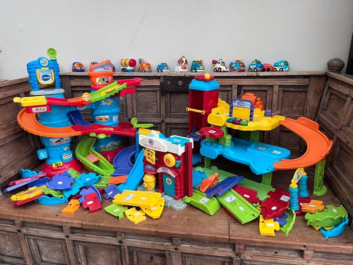 Groot lot Toet toet auto van Vtech, Kinderen en Baby's, Speelgoed | Vtech, Zo goed als nieuw, 2 tot 4 jaar, Ophalen of Verzenden