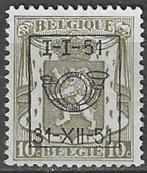 Belgie 1951 - OBP 610pre - Opdruk D - 10 c. (ZG), Timbres & Monnaies, Timbres | Europe | Belgique, Sans gomme, Envoi, Non oblitéré