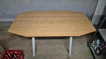 Bamboe klaptafel  beschikbaar voor biedingen