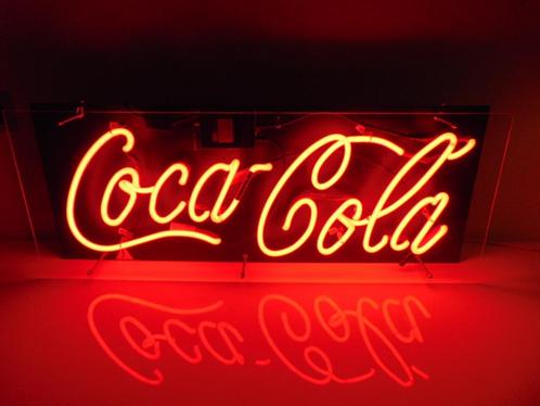 Publicité au néon Coca Cola, Collections, Marques & Objets publicitaires, Comme neuf, Table lumineuse ou lampe (néon), Enlèvement