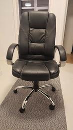 chaise de bureau, Ophalen, Zo goed als nieuw, Zwart, Bureaustoel