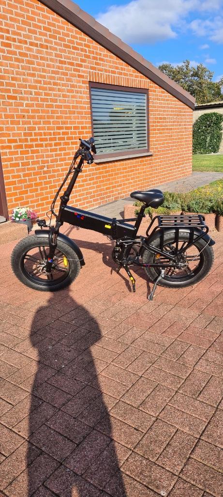 E-bike Fat Tire: Engwe Engine Pro (verbeterde versie) Zwart, Fietsen en Brommers, Elektrische fietsen, Gebruikt, Overige merken