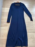 Lang blauw wollen kleed van merk Cos, Blauw, Ophalen of Verzenden, Zo goed als nieuw, Maat 36 (S)