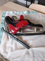 Vintage lederen schaatsen, Sport en Fitness, Schaatsen, Ophalen of Verzenden, Gebruikt