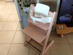 Tripp Trapp Stokke met witte babyset, Ophalen of Verzenden, Zo goed als nieuw, Meegroeistoel