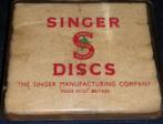 Vintage SINGER FASHION DISCS very rare, Ophalen of Verzenden