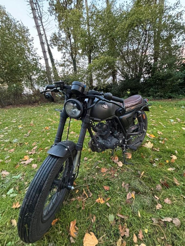 Archive café-racer 50cc, Fietsen en Brommers, Snorfietsen en Snorscooters, Gebruikt, Overige merken, Benzine, Ophalen