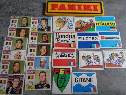 PANINI wielrennen stickers SPRINT 72 anno 1972   22x diverse, Hobby en Vrije tijd, Stickers en Plaatjes, Verzenden