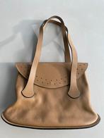 Handtas leder bruin, Handtassen en Accessoires, Tassen | Damestassen, Ophalen of Verzenden, Zo goed als nieuw, Bruin, Handtas