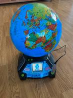 Vtech wereldbol, mijn interactieve video globe, Ophalen, Zo goed als nieuw, Ontdekken, Met geluid