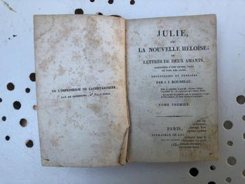 Julie ou la nouvelle Héloïse Rousseau 1830 Lachevardière