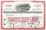 Boston Elevated Railway Company 1908, Timbres & Monnaies, Actions & Titres, Certificat d'action, Enlèvement ou Envoi, Avant 1920