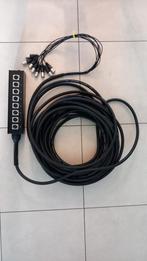 stagebox 8 x XLR, 30 meter, Enlèvement, Comme neuf