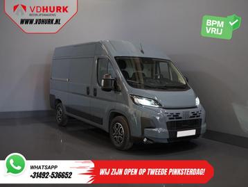 Fiat Ducato 2.2 MJ 140 pk Aut. ZF L2H2 BPM VRIJ! LED/ Carpla, Auto's, Automaat, Bedrijf, Diesel, Zilver of Grijs