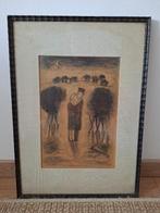 Schilderij van Simon Karczmar, Antiek en Kunst, Kunst | Litho's en Zeefdrukken, Ophalen
