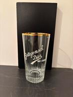 Ancien verre à bière peint Zottegemsch Bier Brij Crombe, Collections, Enlèvement ou Envoi, Comme neuf, Verre ou Verres, Autres marques