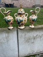 H. Bequet 3 stel vintage vazen, Antiek en Kunst, Ophalen