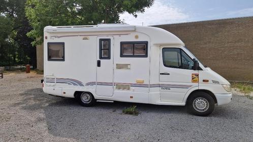 Mercedes Benz camper te koop, Caravans en Kamperen, Mobilhomes, Particulier, tot en met 3, Half-integraal, Rapido, Mercedes, Diesel