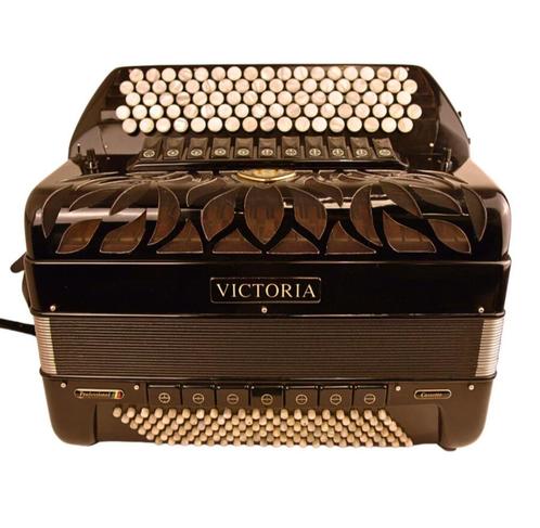 Victoria AC420V Accordeon, Muziek en Instrumenten, Accordeons, Knopaccordeon, 120-bas, Overige merken, Ophalen