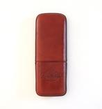 Balmoral leather cigar case - Lederen sigaren etui - Leer, Ophalen of Verzenden, Zo goed als nieuw
