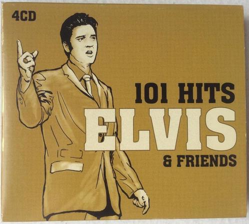 Elvispresleytheek 4 CD Box 101 hits Elvis & Friends, Cd's en Dvd's, Vinyl | Pop, Zo goed als nieuw, 2000 tot heden, Ophalen of Verzenden