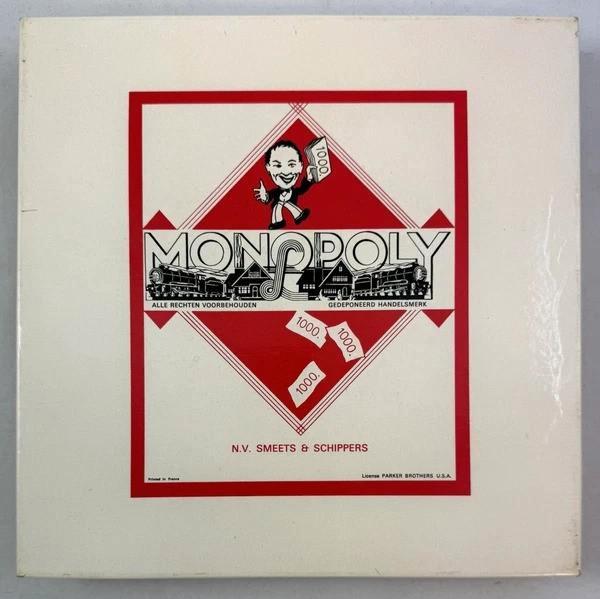 Monopoly Smeets & Schippers bordspel spel vintage classic, Hobby en Vrije tijd, Gezelschapsspellen | Bordspellen, Zo goed als nieuw
