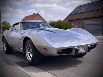 Chevrolet Corvette C3 StingRay (automatique), Cuir, Argent ou Gris, Achat, Entreprise