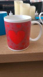 Tasse à café " avec des cœurs ", Tasse(s) et/ou soucoupe(s), Autres matériaux, Autres styles, Enlèvement