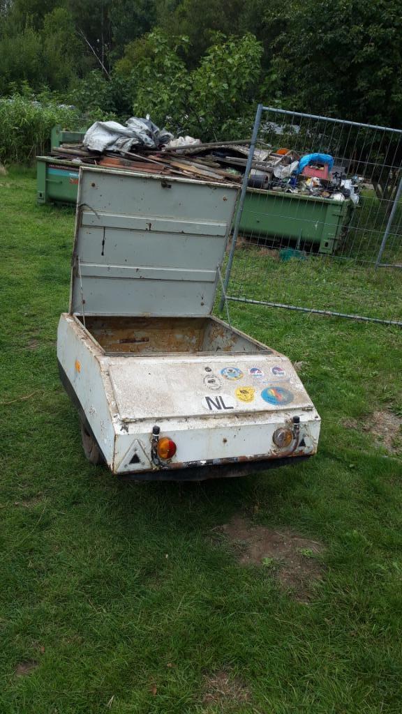 bagegewagentje / aanhangwagentje opknapper, Auto diversen, Aanhangers en Bagagewagens, Gebruikt, Ophalen