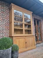 Eiken buffetkast/vitrinekast GRATIS LEVERING