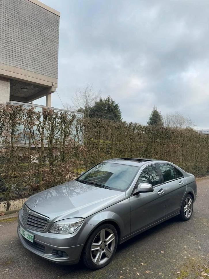 Mercedes C220 AUTOMAAT van 2008 met 360.000KM - OPEN DAK, Auto's, Mercedes-Benz, Bedrijf, Te koop, ABS, Adaptieve lichten, Airbags