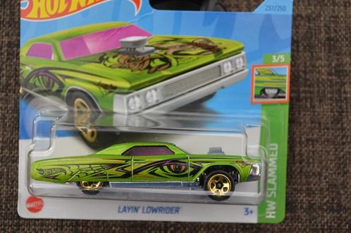346 / Hot Wheels LAYIN' LOWRIDER, Hobby en Vrije tijd, Modelauto's | Overige schalen, Nieuw, Auto, Ophalen of Verzenden