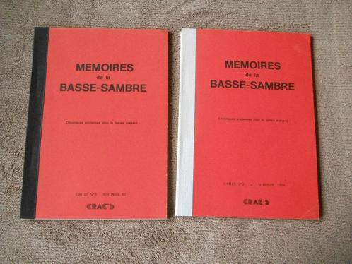 Mémoires de la Basse - Sambre -  Cahiers 1 et 2, Livres, Histoire nationale, Enlèvement ou Envoi
