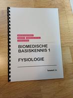 Biomedische basiskennis 1 - fysiologie, Boeken, Studieboeken en Cursussen, Ophalen of Verzenden