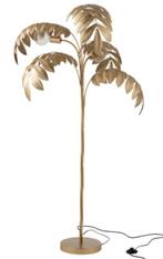 Gouden metalen Palmboom staande lamp, Ophalen, Nieuw, Metaal, Modern