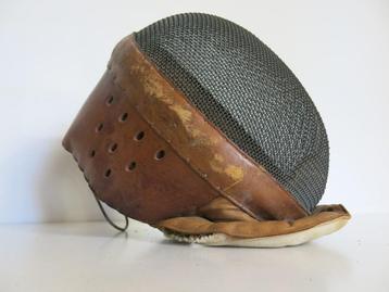 Masque d'écran ancien en cuir CSR 1958, Enlèvement ou Envoi