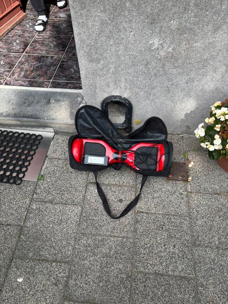 Hoverboard rood, Sport en Fitness, Skateboarden, Gebruikt, Overige typen, Longboard, Ophalen