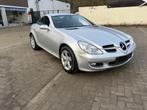 MB SLK 200 Kompressor AUTOMAAT AIRCO LEER! 55.000 KM!, Auto's, Mercedes-Benz, Automaat, Zwart, Cabriolet, Bedrijf