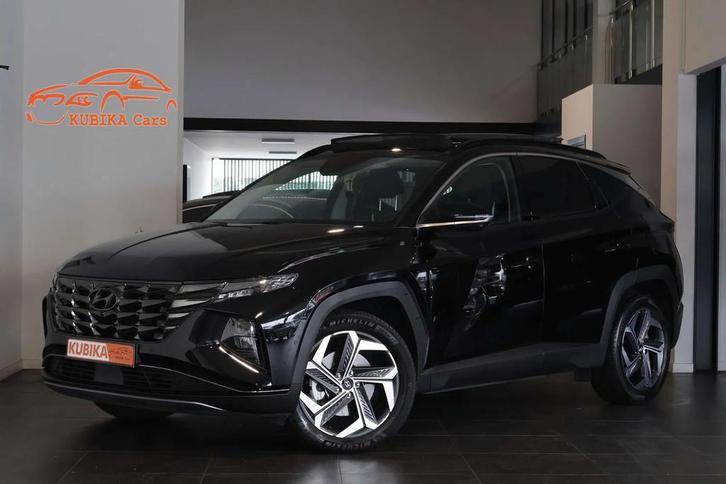 Hyundai Tucson TUCSON 1.6 T-GDi HEV 2WD Elek. Zetels Garanti, Auto's, Hyundai, Bedrijf, Te koop, Tucson, Achteruitrijcamera, Adaptive Cruise Control
