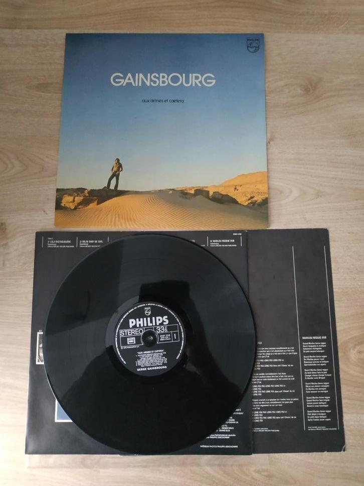 GAINSBOURG MET WAPENS ENZ... LP, Cd's en Dvd's, Vinyl | Rock, Zo goed als nieuw, Verzenden