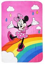 Minnie Mouse Fleece Deken Disney - Rainbow, Kinderen en Baby's, Nieuw, Meisje, Deken of Dekbed, Ophalen of Verzenden