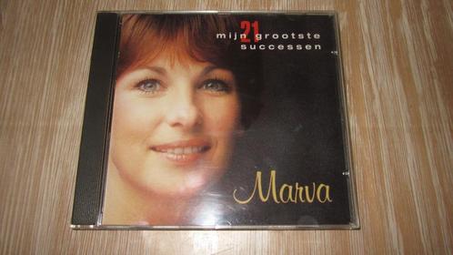 MARVA - Mijn 21 grootste successen - CD, Cd's en Dvd's, Cd's | Nederlandstalig, Zo goed als nieuw, Pop, Verzenden