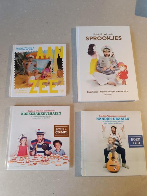 Boeken + Cd's Kapitein Winokio, Boeken, Luisterboeken, Cd, Kind, Ophalen of Verzenden