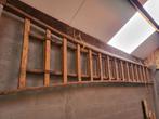 houten ladder trap ladder, Doe-het-zelf en Bouw, Ladders en Trappen, Ophalen of Verzenden, Gebruikt, Ladder