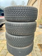 Toyota - Bridgestone Blizzak LM005 winterbanden 215/55 r17, Auto-onderdelen, Banden en Velgen, Ophalen, Gebruikt, Winterbanden