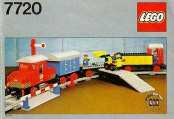 Lego TREIN 7720+910+387 vintage retro classic lot kavel