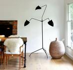 Design vloerlamp, Moderne design lamp, 150 tot 200 cm, Metaal, Zo goed als nieuw
