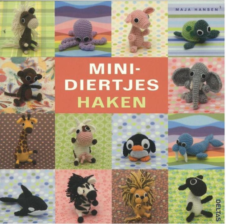 Minidiertjes haken, Maja Hansen, Boeken, Hobby en Vrije tijd, Breien en Haken, Ophalen